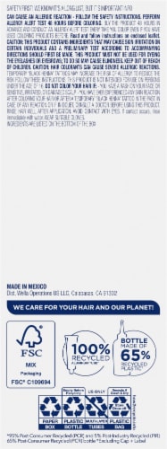 Clairol Nice'n Easy 11 Ultra Light Blonde Permanent Hair Color Perspective: left
