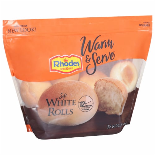 Rhodes Warm & Serve Soft White Rolls Perspective: left
