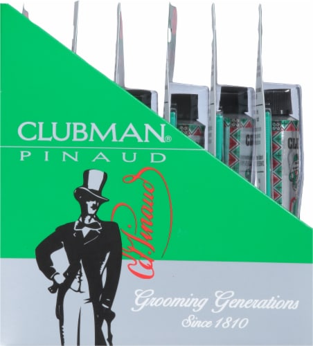 Clubman® Pinaud Neutral Mustache Wax Perspective: left