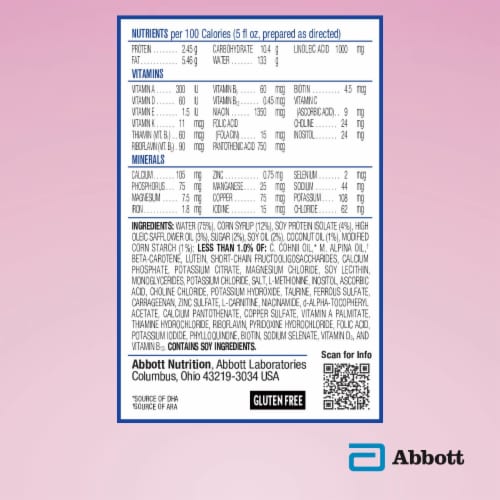 Similac® Soy Isomil® Infant Formula Perspective: left