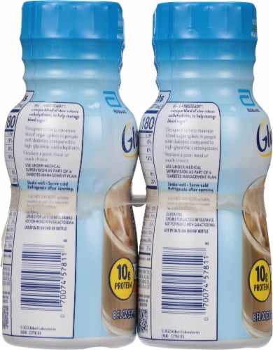 Glucerna® Original Classic Butter Pecan Nutrition Shake Perspective: left