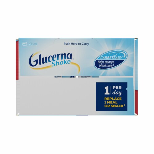 Glucerna® Creamy Strawberry Ready-to-Drink Nutritional Shake Perspective: left