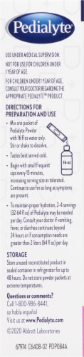 Pedialyte® Mixed Berry Immune Support Electrolyte Powder Perspective: left