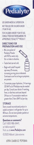 Pedialyte® Mixed Berry Immune Support Electrolyte Powder Perspective: left
