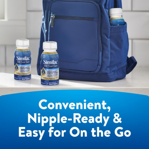 Similac® 360 Total Care® Infant Formula Bottles Perspective: left