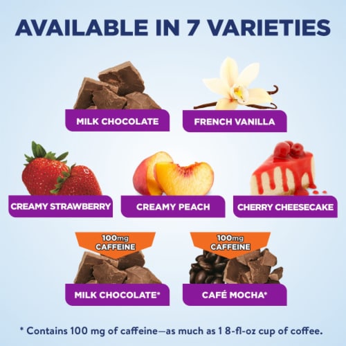 Ensure® Creamy Strawberry Max Protein Nutritional Drink Perspective: left