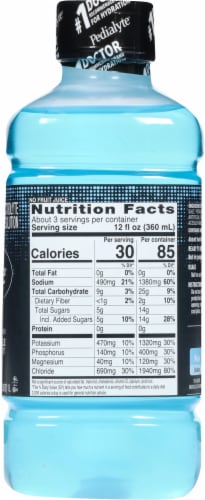 Pedialyte® Sport Electrolyte Drink - Berry Perspective: left