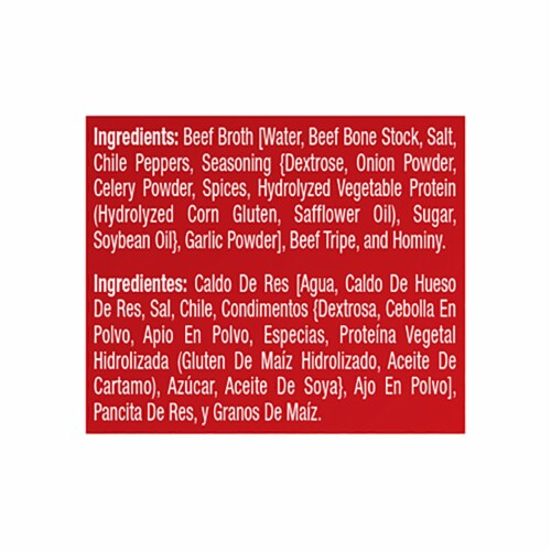 Juanita’s Foods Ready to Serve Original Menudo Soup, 15 oz Can Perspective: left
