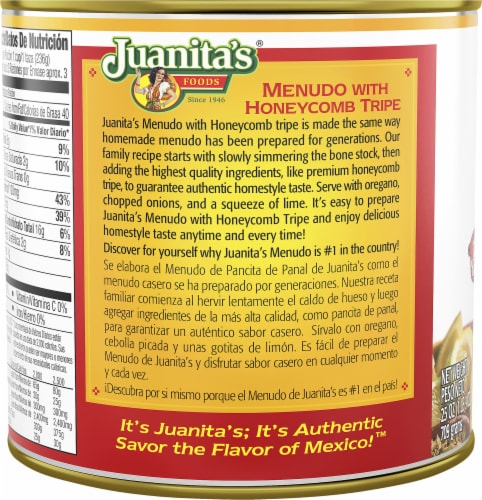 Juanita's® Menudo with Honeycomb Tripe Perspective: left