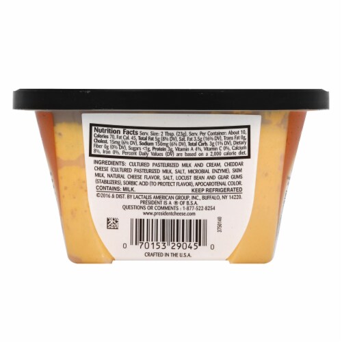 President Pub Cheese Cheese 8 oz Perspective: left