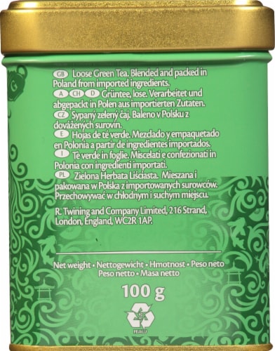 Twinings Gunpowder Loose Green Tea Perspective: left