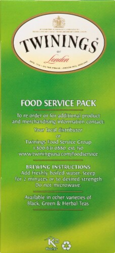Twinings Of London Jasmine Green Tea Bags Perspective: left