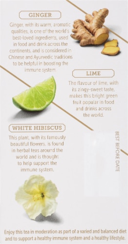 Twinings of London Support White Hibiscus Tea Perspective: left