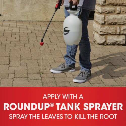 Roundup 1 Pt. Concentrate Plus Weed & Grass Killer 5003610 Perspective: left