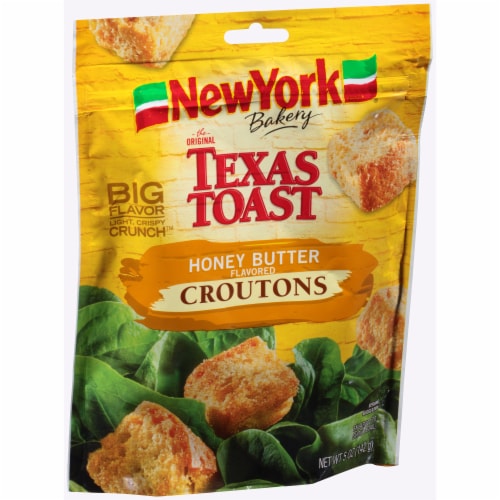 New York Bakery Texas Toast Honey Butter Croutons, 5 oz Dillons Food