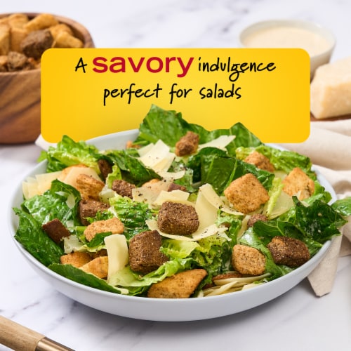 New York Bakery Texas Toast Caesar Croutons Perspective: left