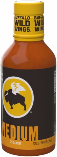 Buffalo Wild Wings Medium Sauce Perspective: left