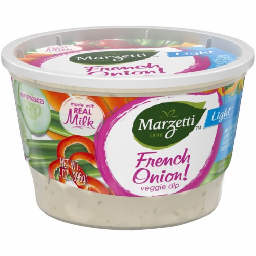 Marzetti Light French Onion Veggie Dip Perspective: left
