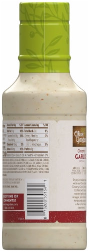 Olive Garden Creamy Garlic Dressing Perspective: left