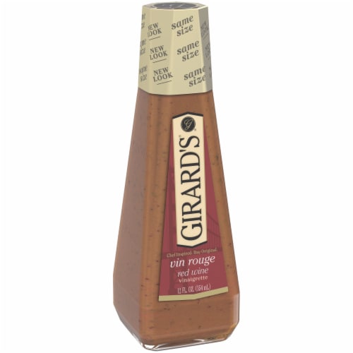 Girard's Vin Rouge Red Wine Vinaigrette Perspective: left