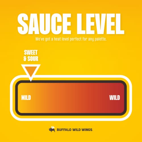 Buffalo Wild Wings Sweet & Sour Sauce Perspective: left