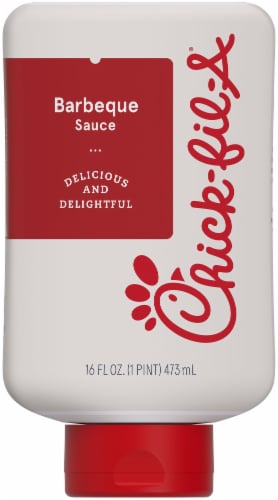 Chick-Fil-A Barbeque Sauce Perspective: left