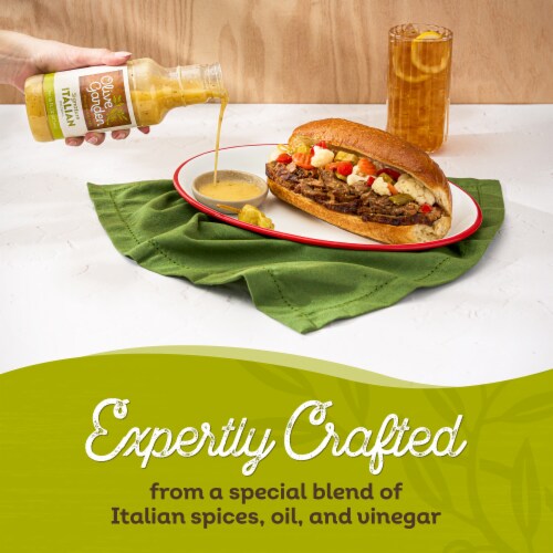 Olive Garden Signature Italian Salad Dressing Perspective: left