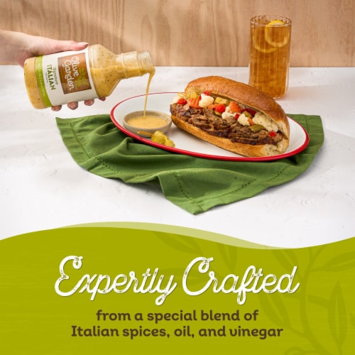 Olive Garden Signature Italian Salad Dressing Perspective: left