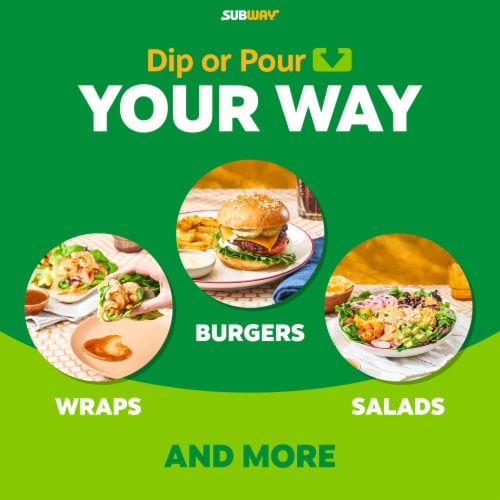 Subway Baja Chipotle Sauce Perspective: left