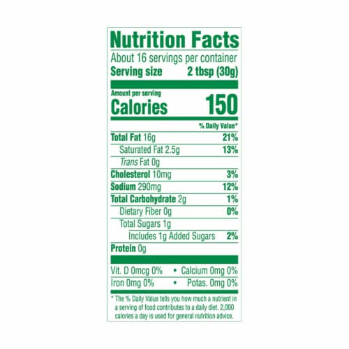 Subway Creamy Italian MVP Sauce 16 fl oz Perspective: left
