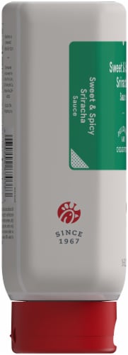 Chick-Fil-A Sweet & Spicy Sriracha Sauce Perspective: left