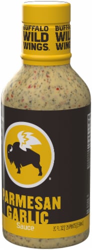 Buffalo Wild Wings Parmesan Garlic Sauce Perspective: left