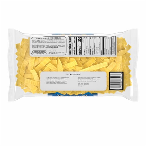 Inn Maid® Extra Wide Egg Noodles Perspective: left