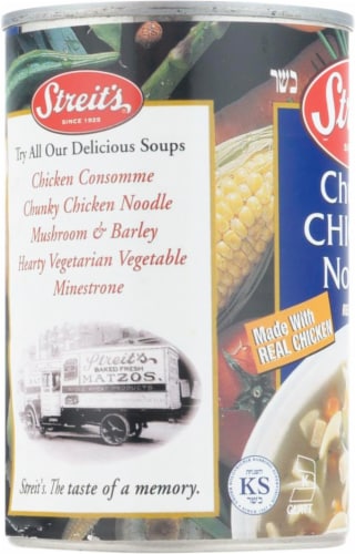 Streit's® Chunky Chicken Noodle Soup Perspective: left