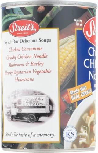 Streit's® Chunky Chicken Noodle Soup Perspective: left