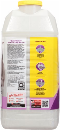 Purina® Tidy Cats® Tidy Feet™ Low Tracking Multi-Cat Clumping Litter Perspective: left