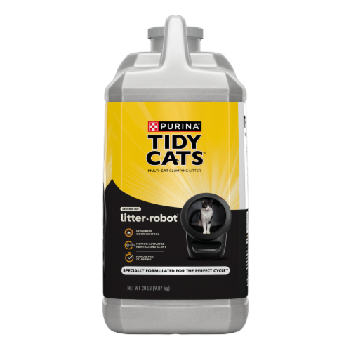 Purina® Tidy Cats® Multi Cat Clumping Litter Designed For Litter Robot® Perspective: left
