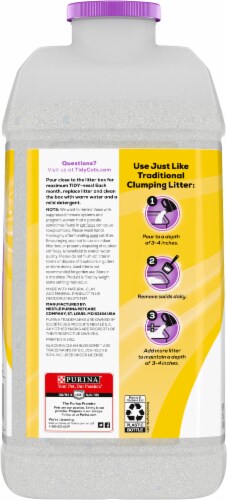 Tidy Cats LightWeight Glade Clean Blossoms Dust Free Clumping Multi-Cat Litter Perspective: left