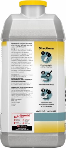 Tidy Cats® Naturally Strong® Unscented Multi-Cat Clay Clumping Litter Perspective: left