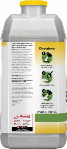 Tidy Cats® Naturally Strong® Clean Lemongrass Clumping Litter Perspective: left