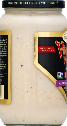 Victoria® Vegan Artichoke Pesto Alfredo Sauce Perspective: left