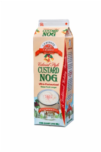 C.F. Burger Creamery Colonial Style Custard Nog Perspective: left