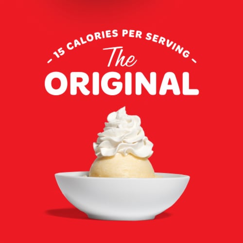 Reddi-Wip Original Whipped Topping Made With Real Cream Perspective: left