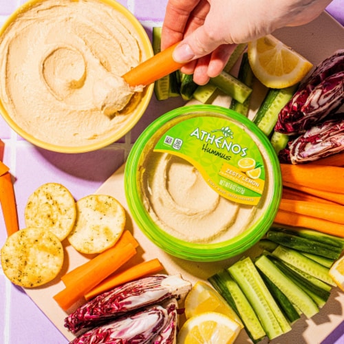 Athenos Zesty Lemon Hummus Perspective: left