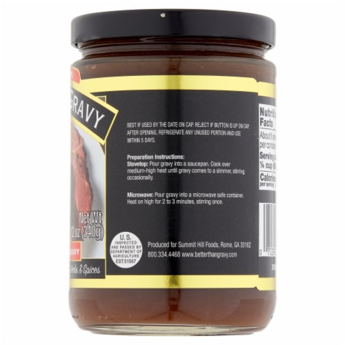 Better Than Gravy Roasted Beef Gravy Perspective: left