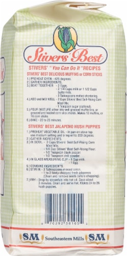 Stiver's Best Self-Rising Corn Meal Mix Perspective: left