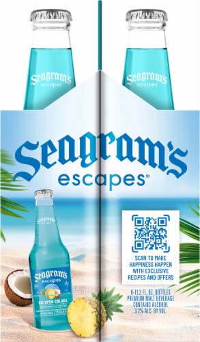 Seagram's Calypso Colada Ready to Drink Cocktail Perspective: left