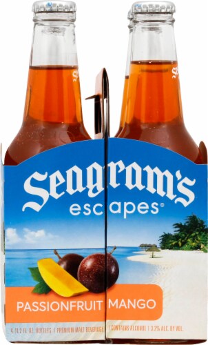 Seagram's Escapes Passionfruit Mango Cooler Perspective: left