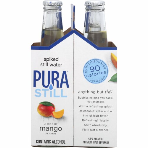 Pura Mango Spiked Still Water Perspective: left
