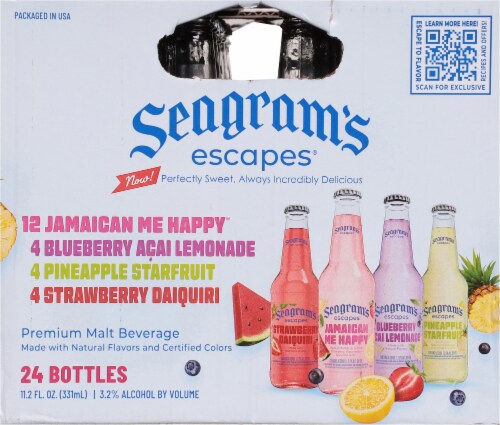 Seagram's Escapes® Premium Cooler Variety Pack Perspective: left